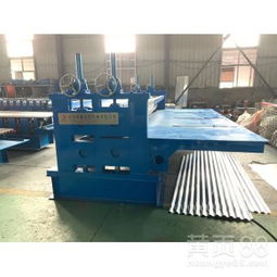 【滄州地鑫機械直銷橫向波紋板設備規格可定制薄鋼機】-